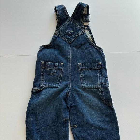 3/27$ Baby Blue Denim Overalls size 12 months - Picture 8 of 11